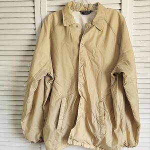 Sears Men's Tan Lightweight Jacket